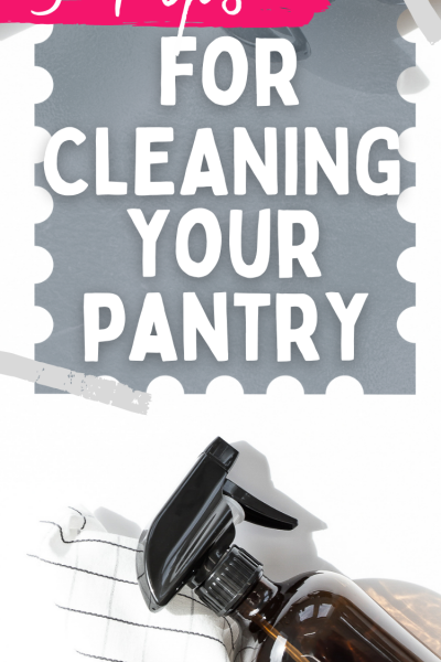 5 Tips for Cleaning Your Pantry