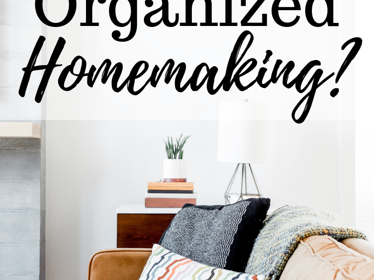 Finding Efficiencies and Organization in Homemaking