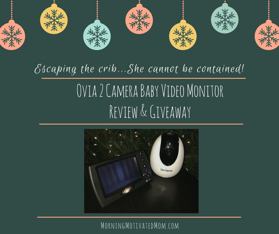 She Cannot be Contained! & Ovia 2 Camera Baby Video Monitor Giveaway