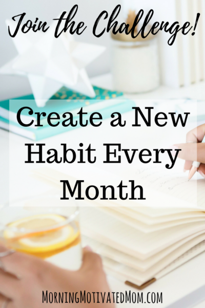 12 Mini Goals Challenge. Create a new habit every month.