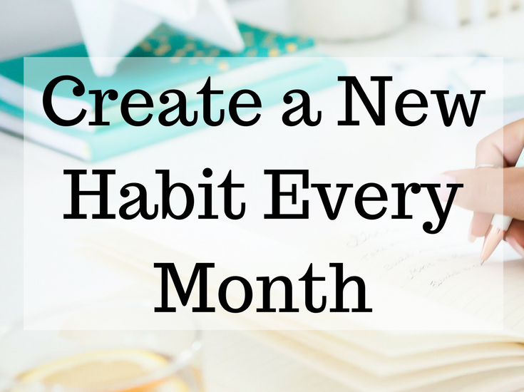 12 Mini Goals Challenge. Create a new habit every month.