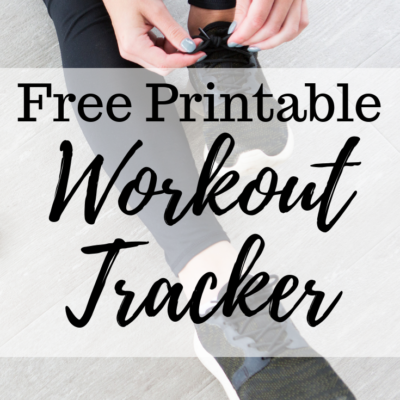 Free Fitness Tracker Printable