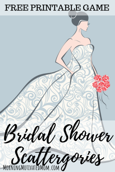 Are you planning a bridal shower? Here is a game that everyone will enjoy playing! Bridal Shower Game and Free Scattergories Printable