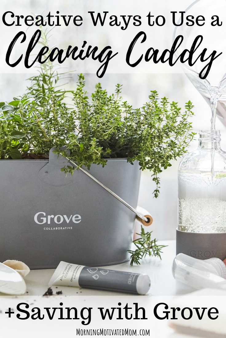 How to Use a Caddy to Get Organized - Clean and Scentsible