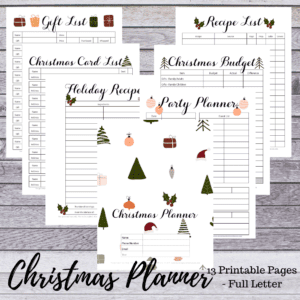 Christmas Planner – Morning Motivated Mom